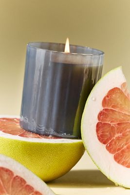 Capri Blue Volcano Grey Tumbler Boxed Glass Candle