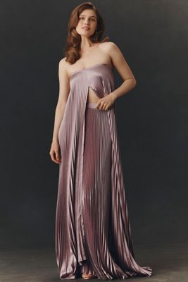 chinese dress ladies Maya Gown - Liquid Shimmer – L'IDÉE main image 0