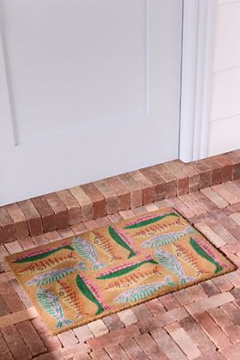Fishy Coir Printed Doormat