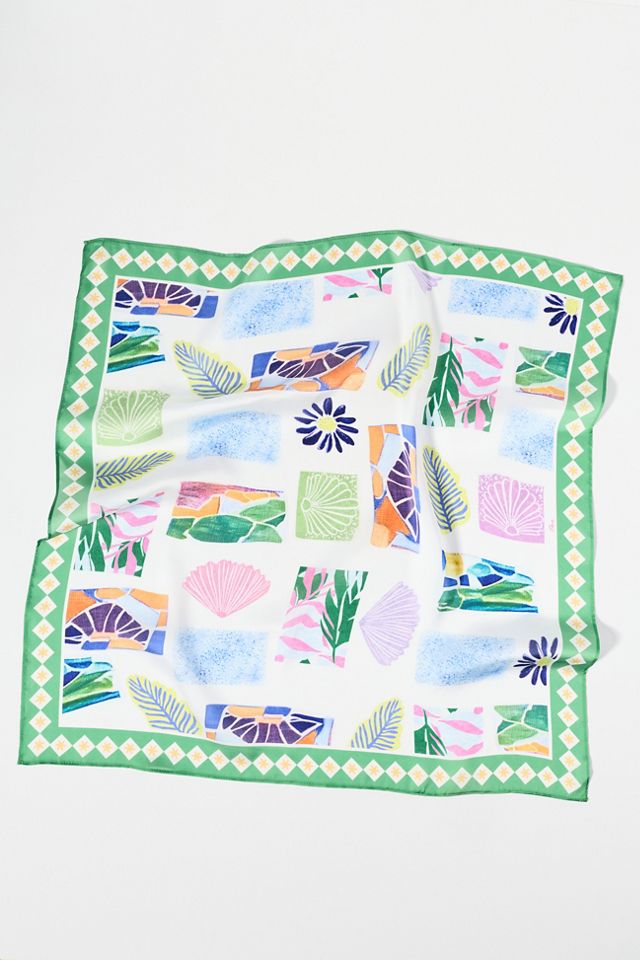 Celandine Square Scarf #2