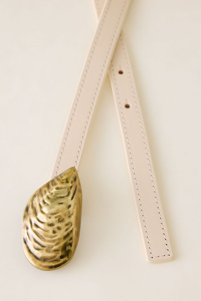Cintura Sottile con Dettagli Metallici #1