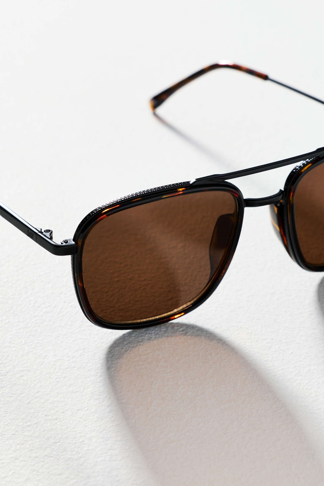 Sunski Estero Tort Metal Aviator Sunglasses