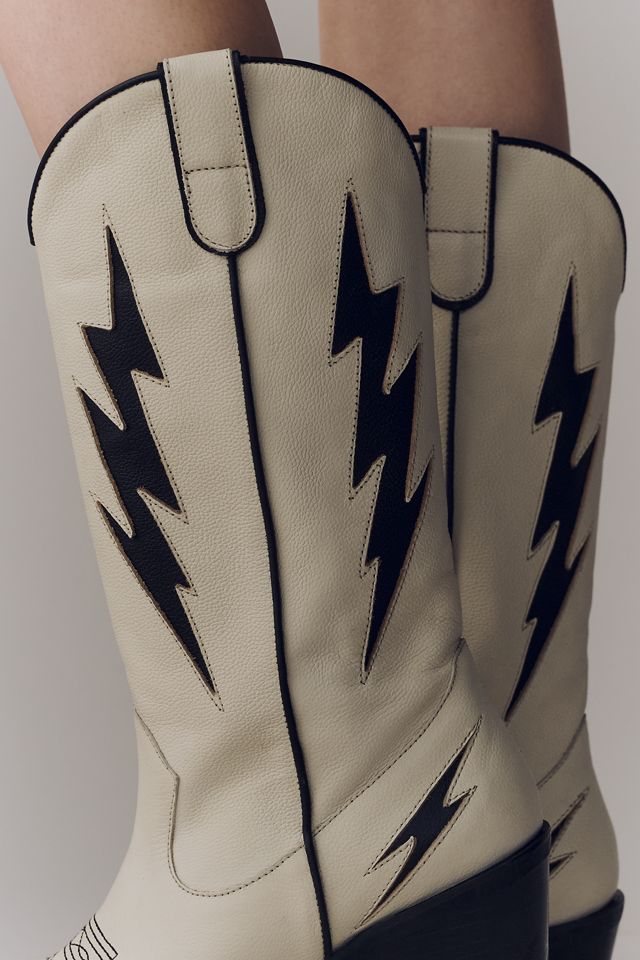 Stivali New York Kiss Western Lightning Bolt Boots #2