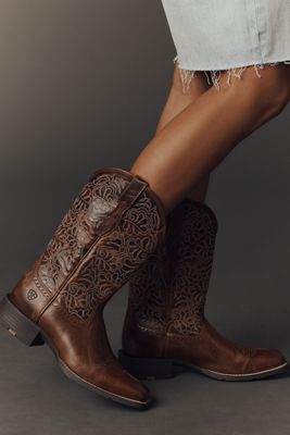 Ariat Round Up Remuda Square-Toe Western Boots