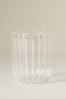 Anthropologie Fleck Kira Short Tumblers, Set Of 4 In Transparent