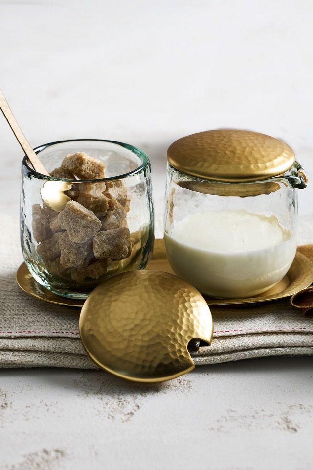 The Collective Artisan Pebbled Cream & Sugar Set #2