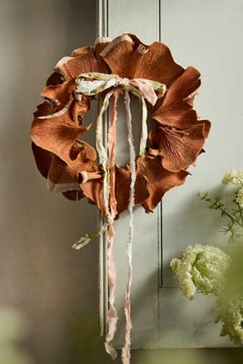 Coconut Bark Wreath