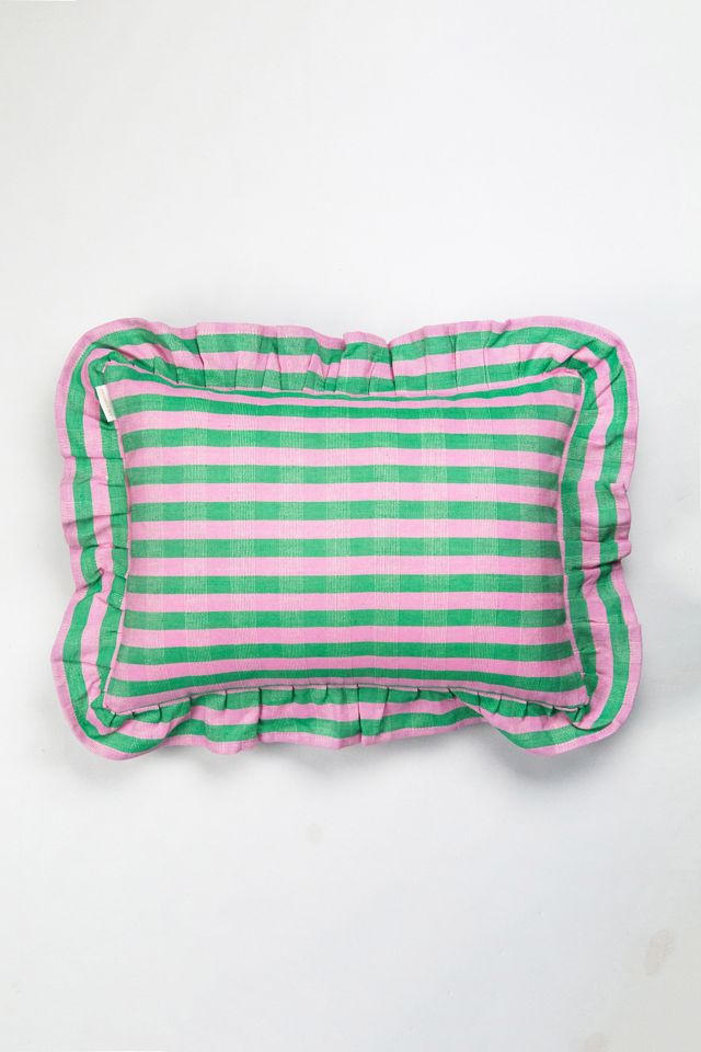 Archive New York Flora Striped Pillow #1