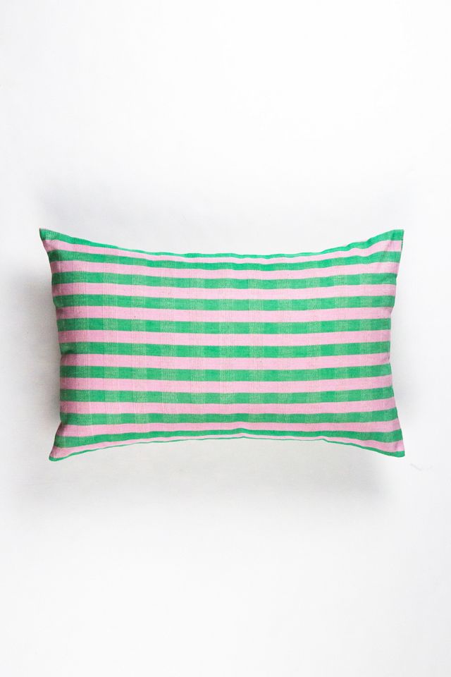 Archive New York Flora Striped Pillow #2
