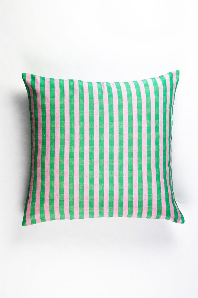 Archive New York Flora Striped Pillow #3