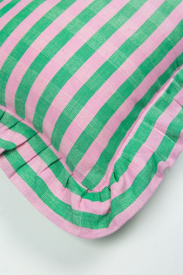 Archive New York Flora Striped Pillow #4