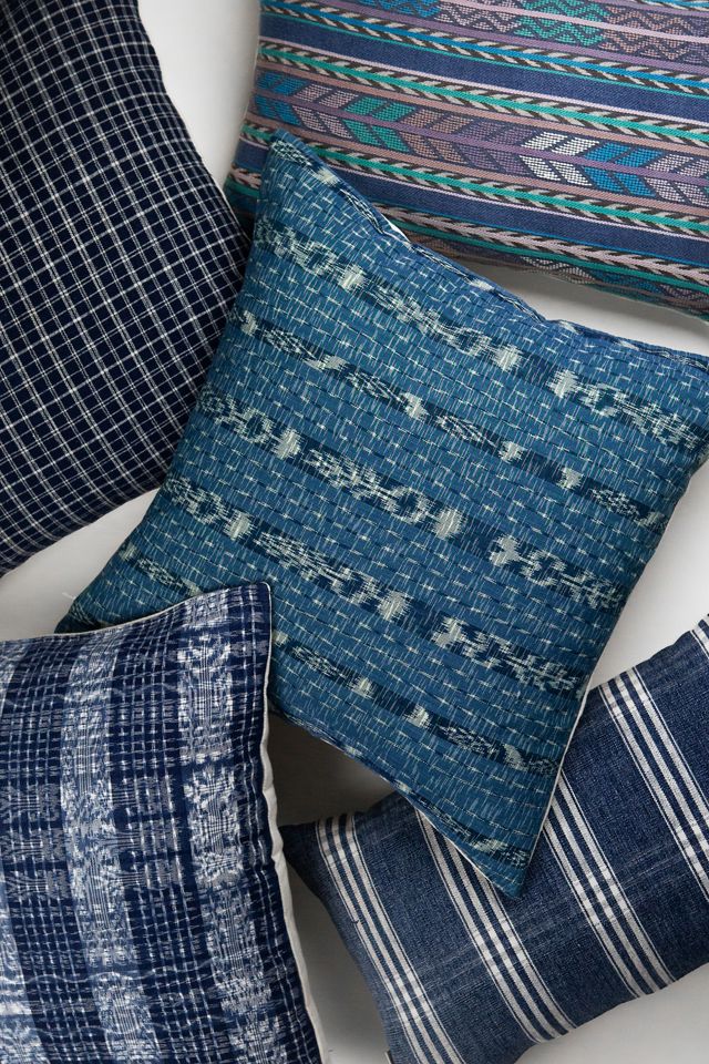 Archive New York Vintage Indigo Pillows #4
