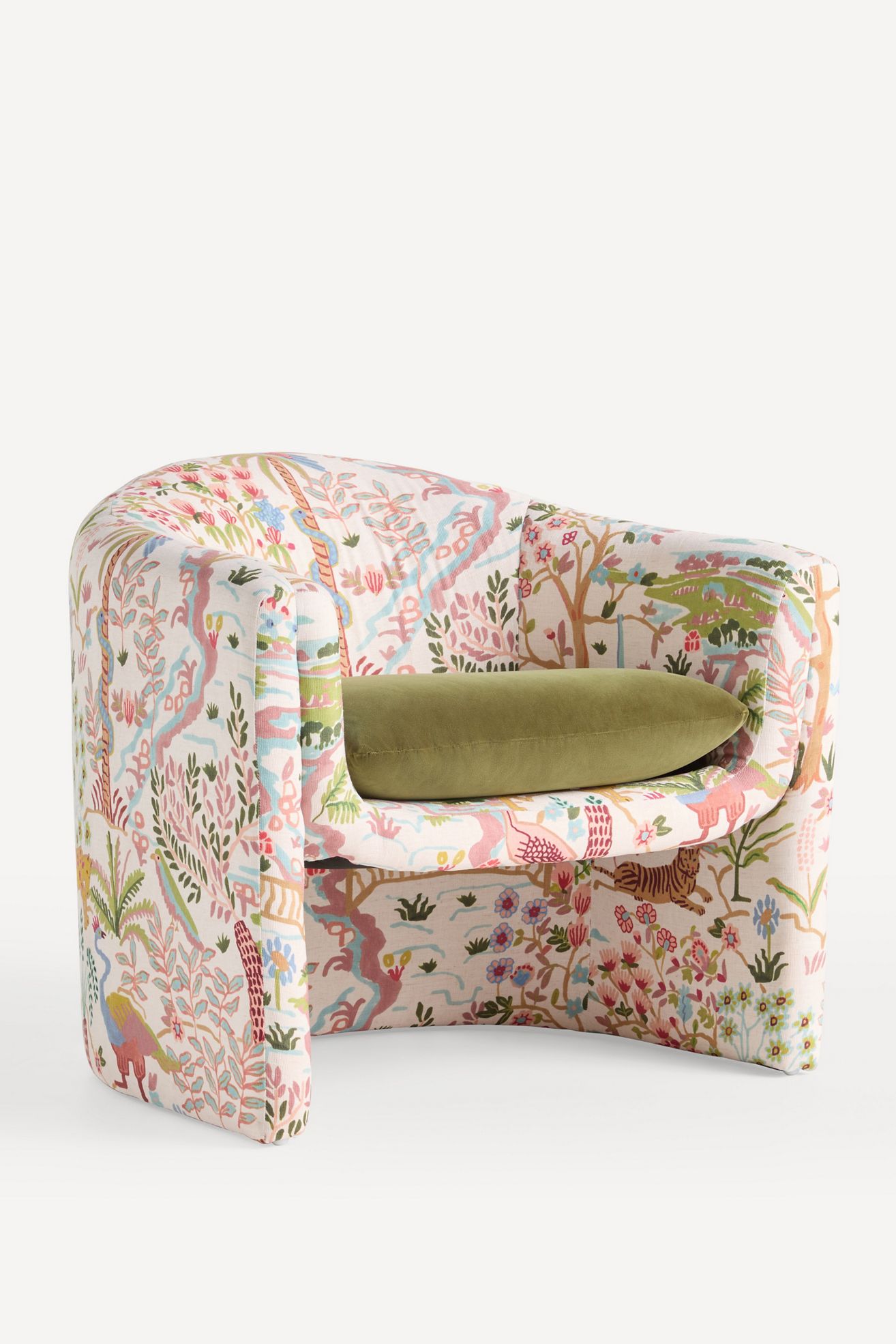 Sculptural Chair - Tales Print, One Size