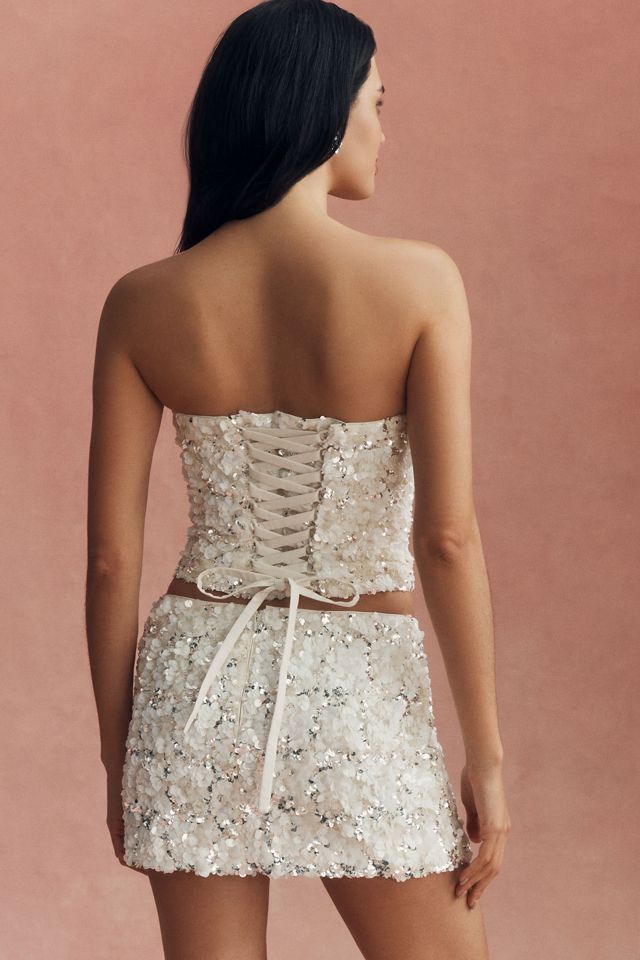 Mare Mare All-Over Beaded Strapless Set #2