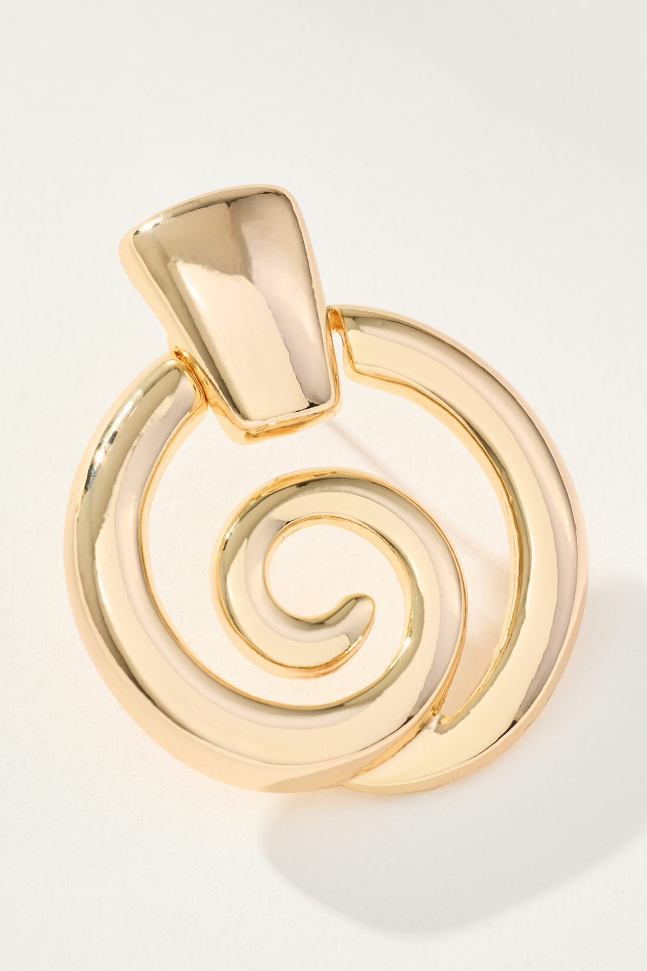Swirl Post Earrings
