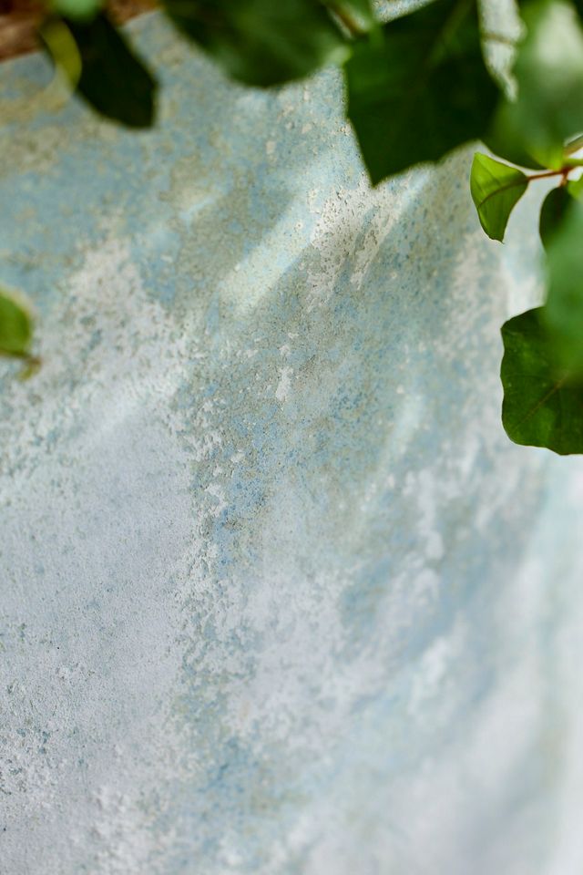 Canyon Blue Ceramic Tall Egg Planter #4