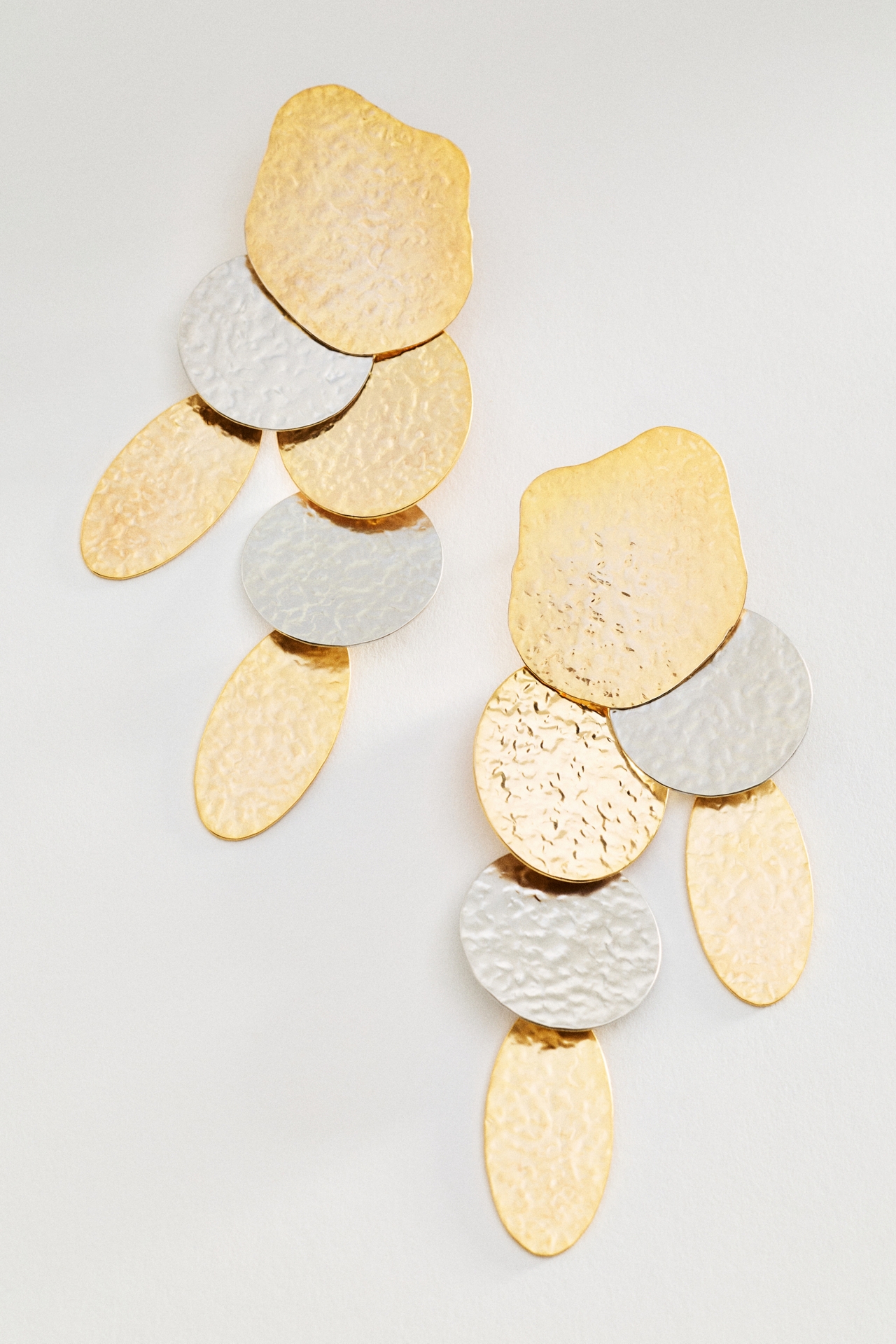 By Anthropologie Textural Statement Orb Drop Earrings