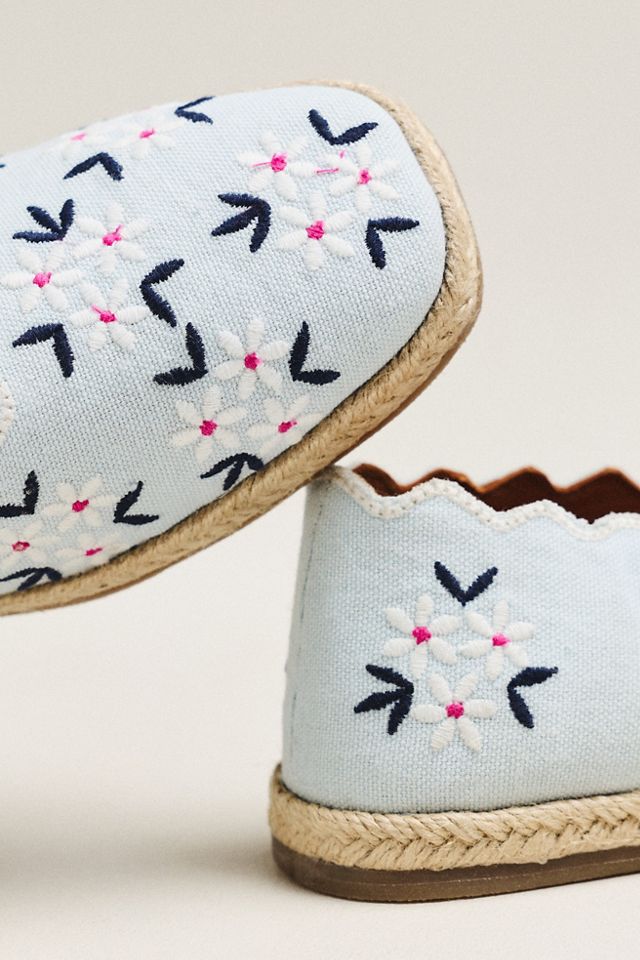 Ballerines Mary Jane espadrilles à bord festonné Maeve #2