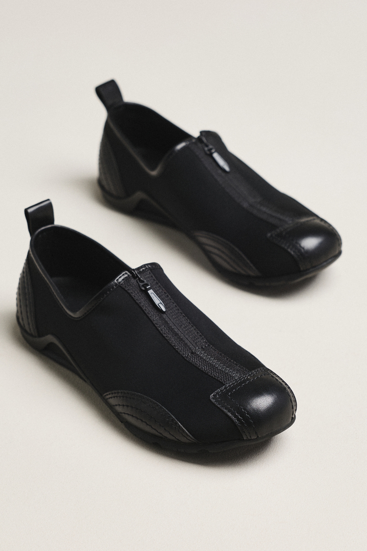 Jeffrey Campbell Morely Zip Up Sneakers