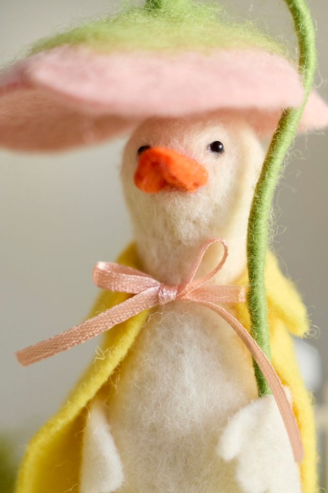 Rainy Day Duck Felt Critter #1