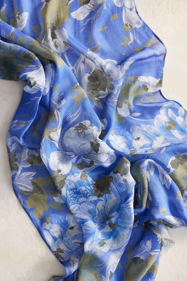 Peony Toile Scarf #1