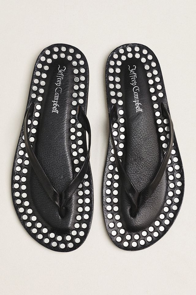Jeffrey Campbell Katrina Studded Flip-Flops #1