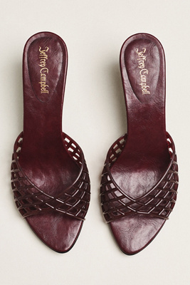 Jeffrey Campbell Seablue Heeled Jelly Sandals | Anthropologie