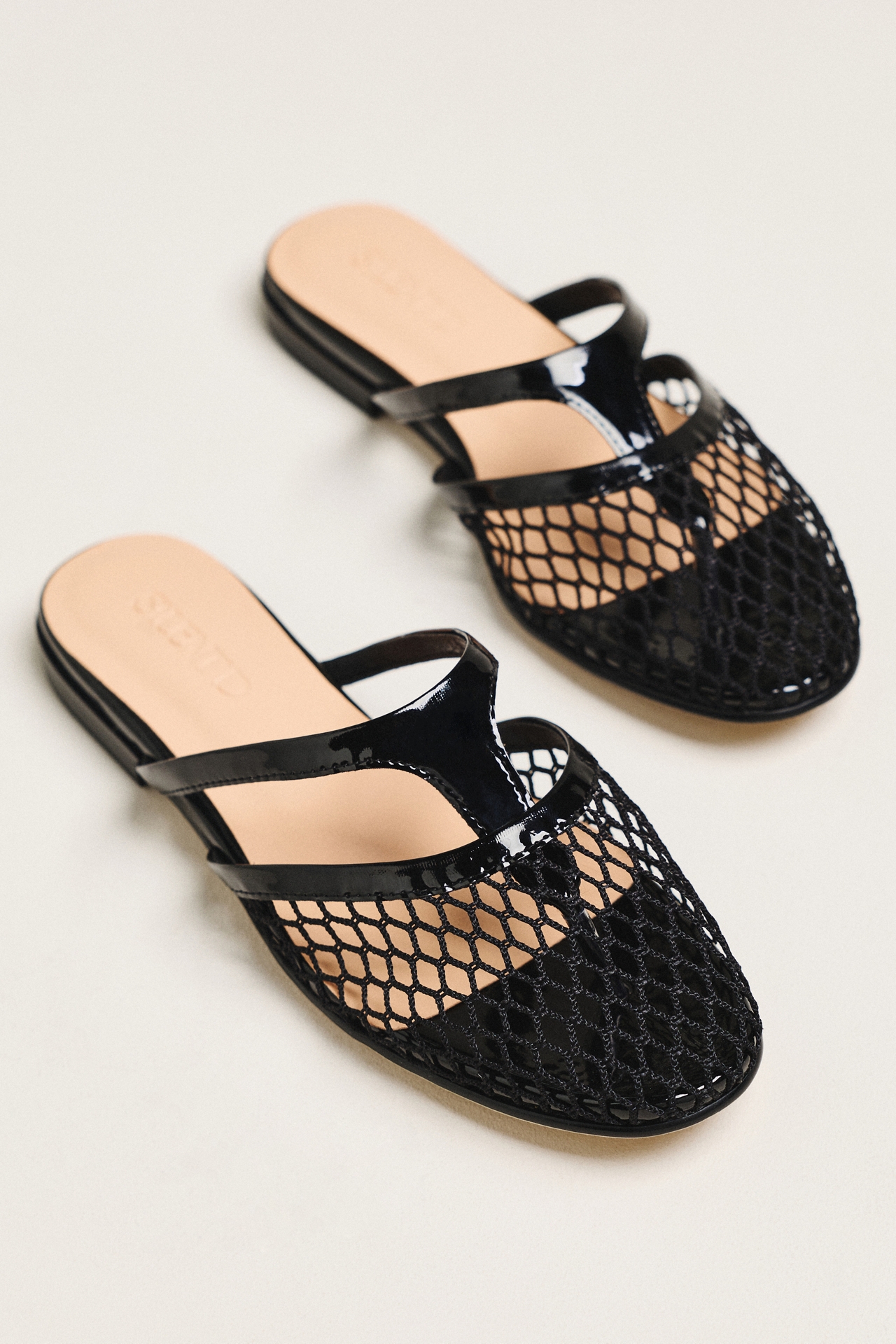 Silent D Wish Mesh Strappy Mules