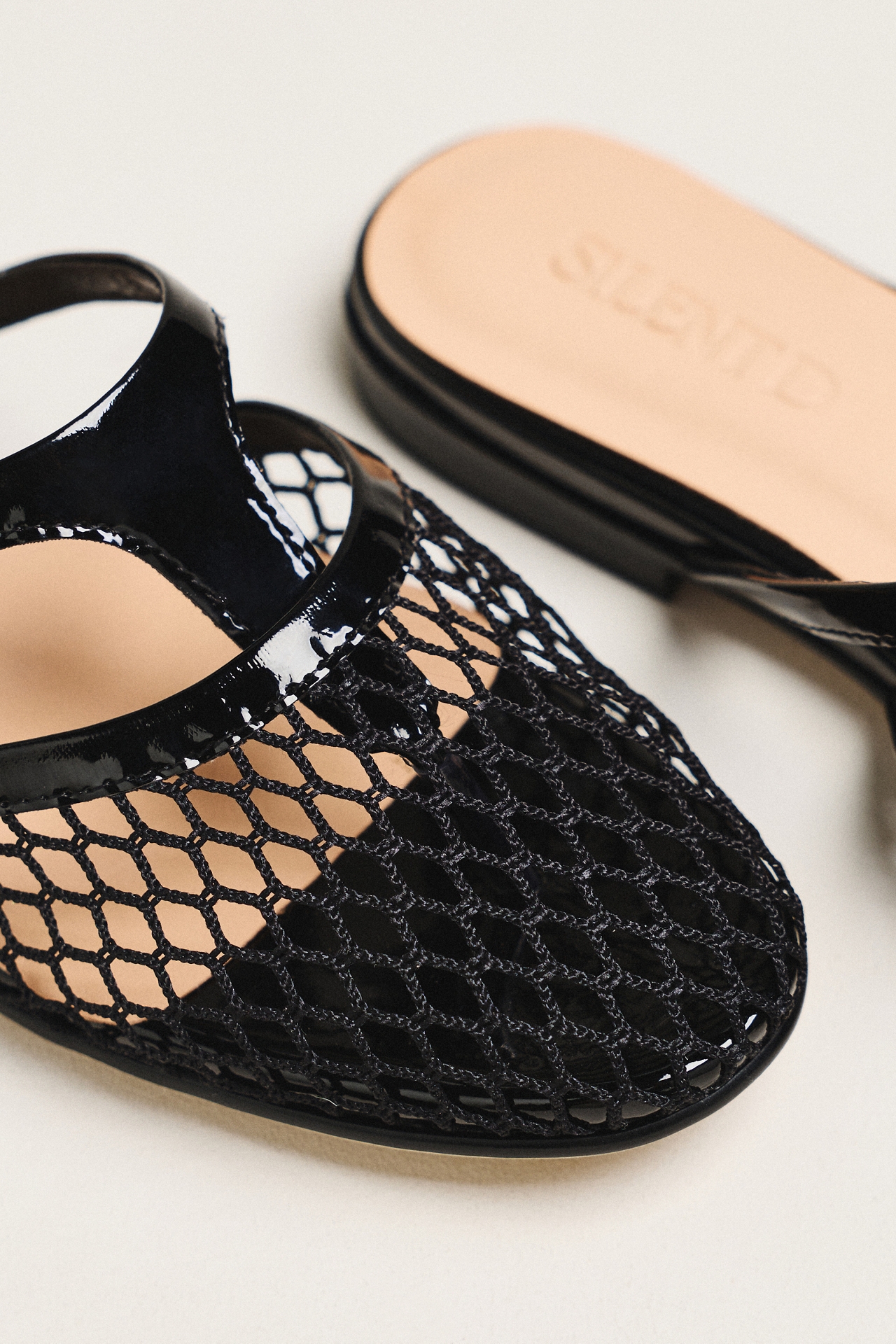 Silent D Wish Mesh Strappy Mules