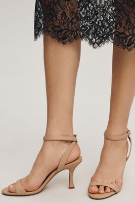 Silent D Sari Ankle Strap Heeled Sandals