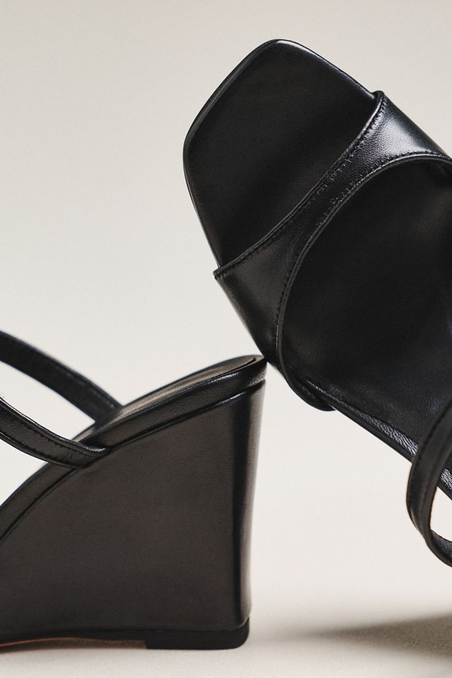 Silent D Anisa Strappy Wedge Mule Sandals #2
