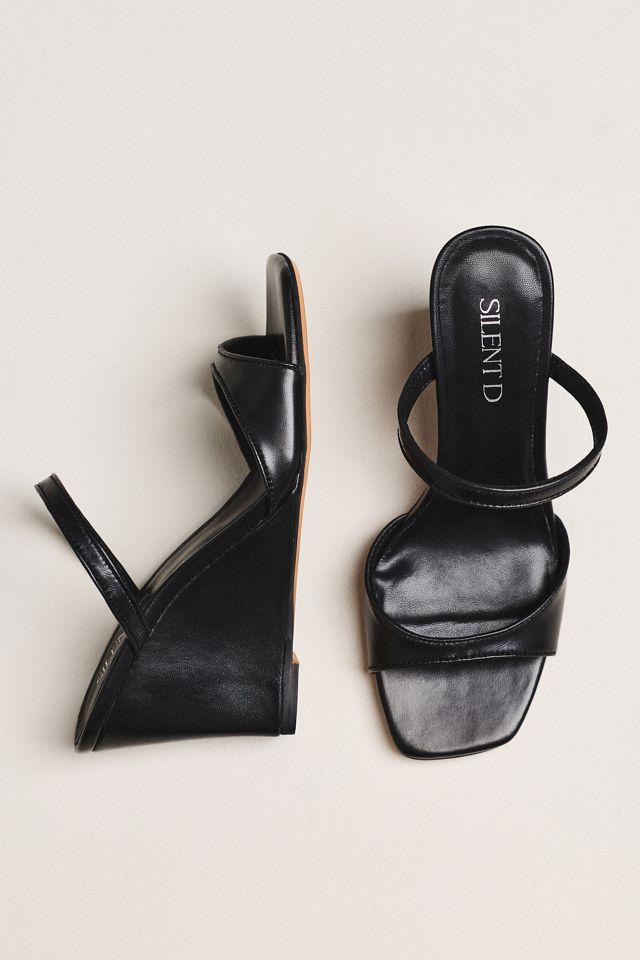 Silent D Anisa Strappy Wedge Mule Sandals | Anthropologie