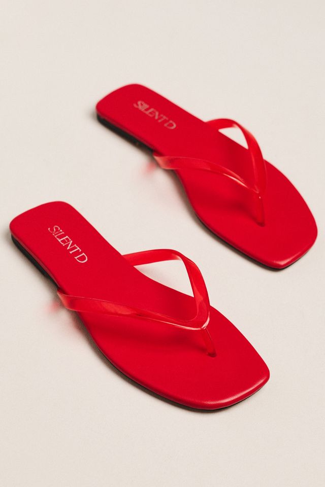 Silent D Rella Jelly Flip-Flop Sandals #1
