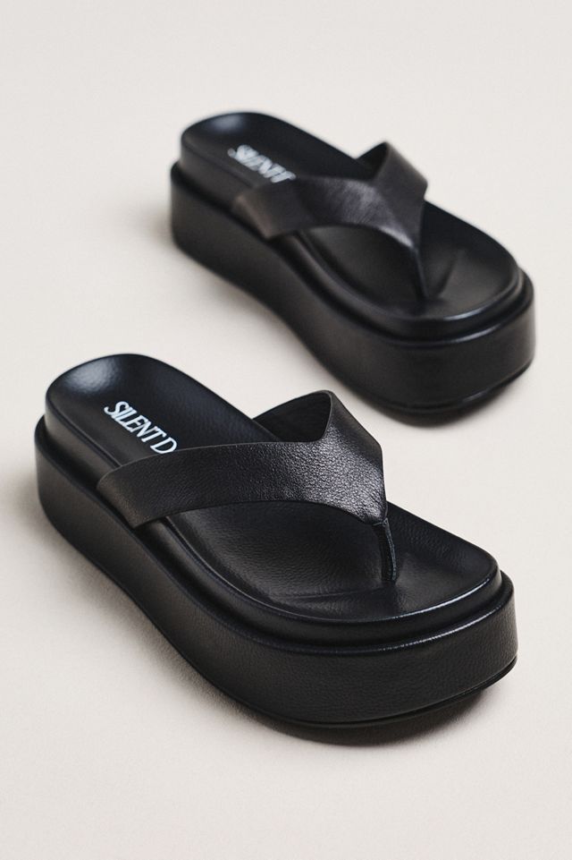 ドテラ テラザイム Silent D Tamarah Platform Flip-Flop Sandals | Anthropologie