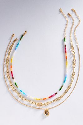Shades of Sea Layering Necklaces
