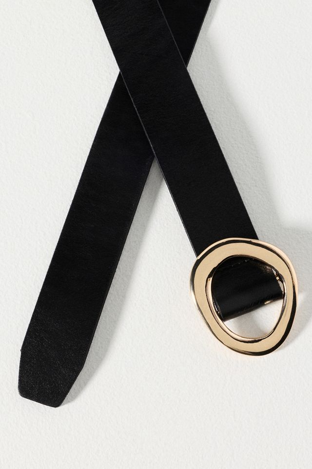 By Anthropologie Bold Round Buckle Belt #3