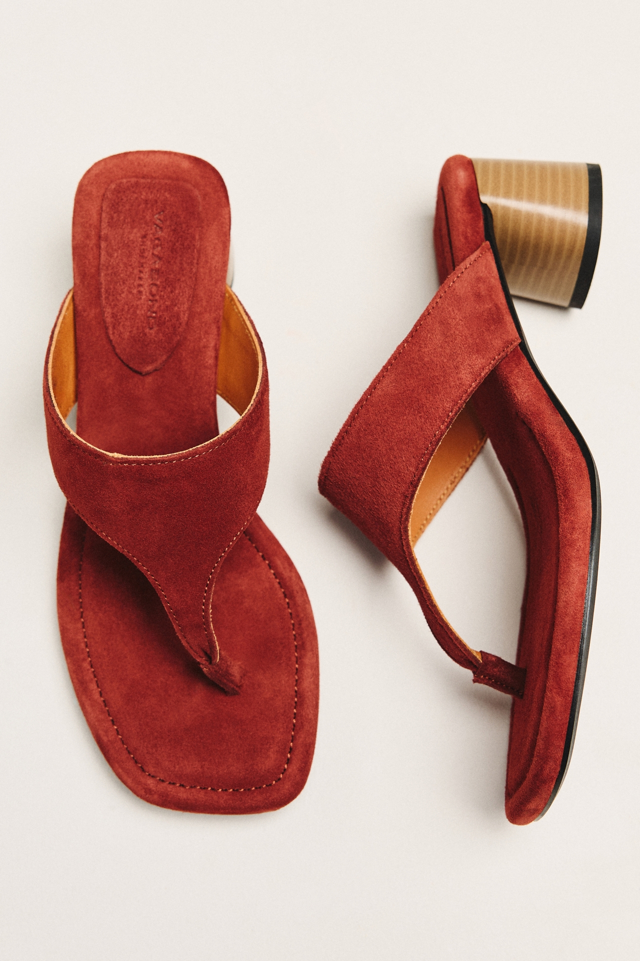 Vagabond Evie Block Heel Flip-Flop Sandals