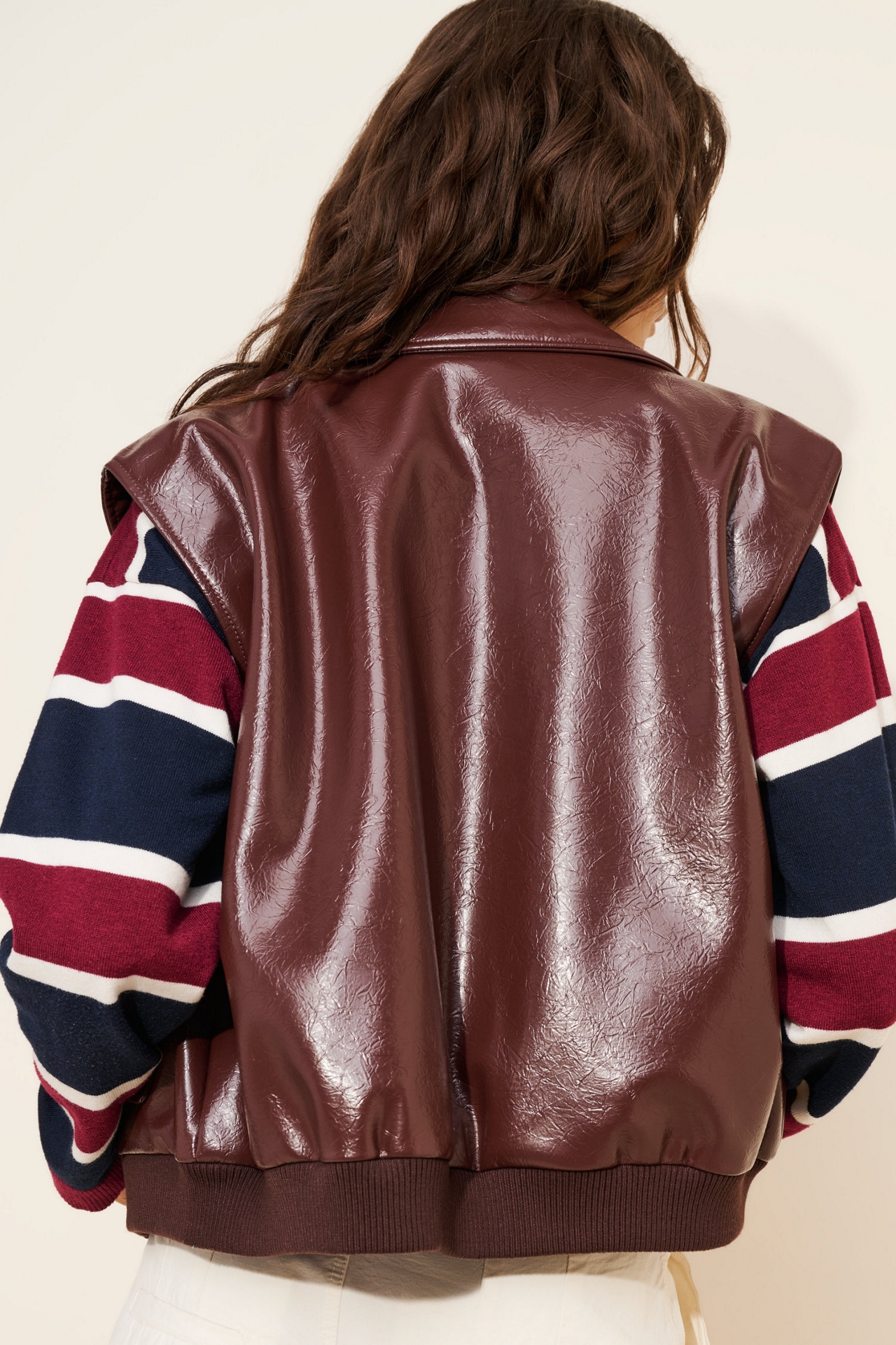 Maeve Vegan-Leather Utility Vest