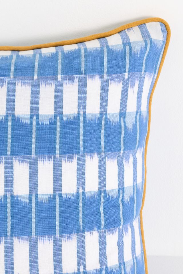 Selma Cotton Woven Ikat Cushion #2