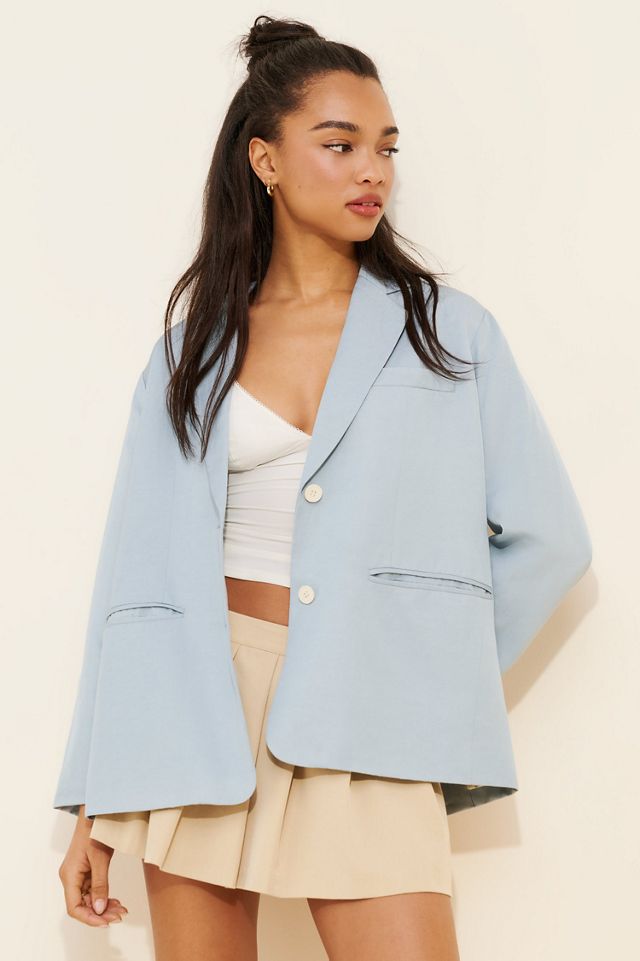 See U Soon Relaxed Linen Blazer #2