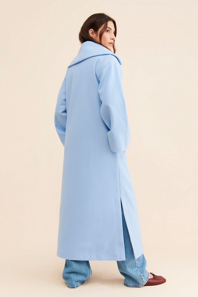 Hutch Oversized Collar Overcoat #1