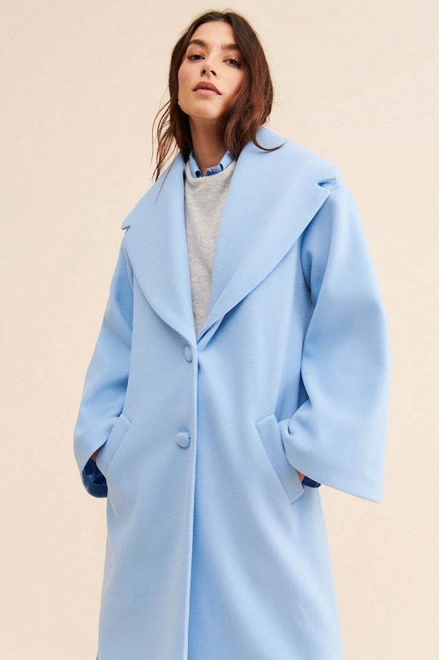 Hutch Oversized Collar Overcoat #2