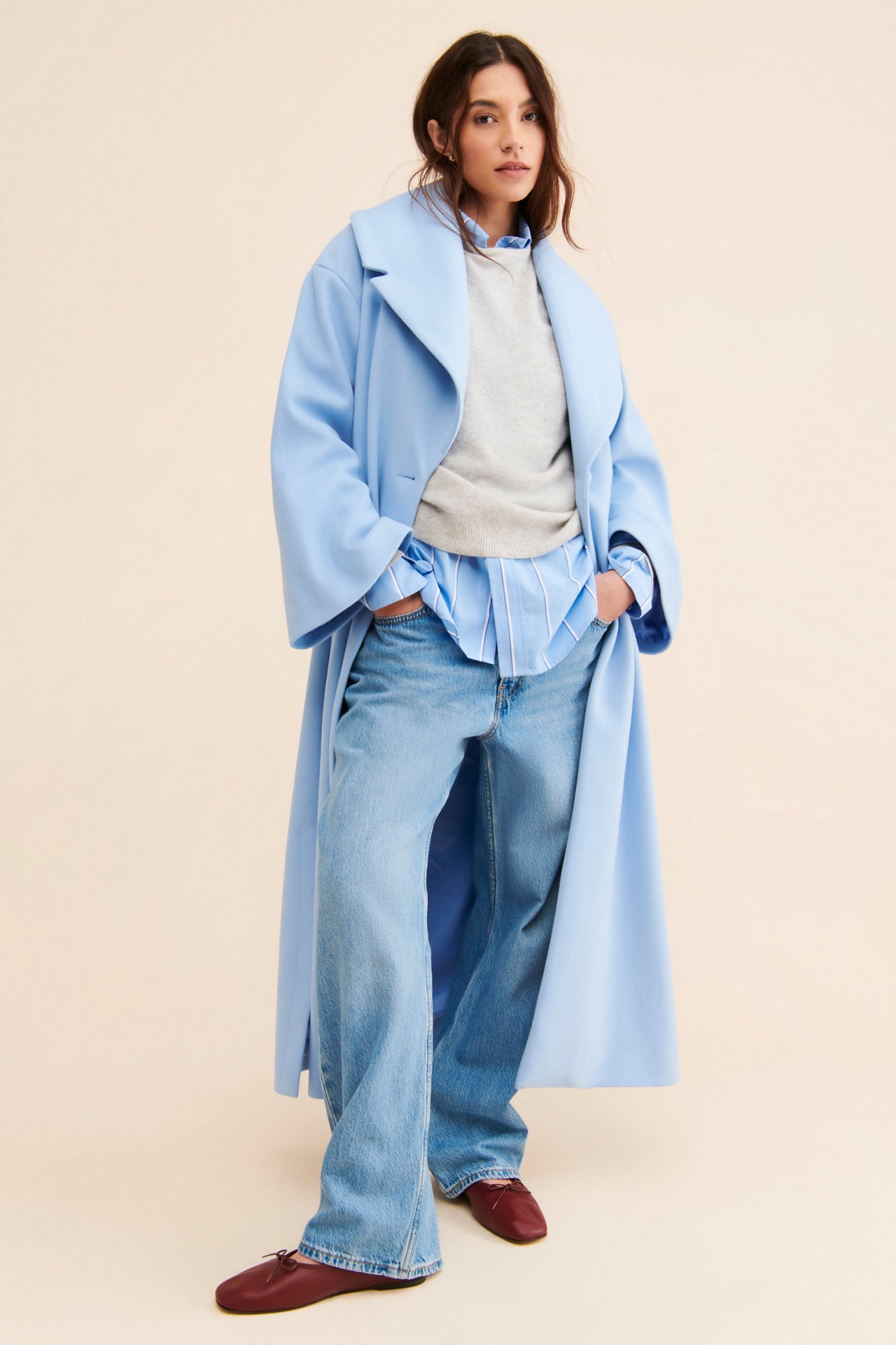 Hutch Oversized Collar Overcoat