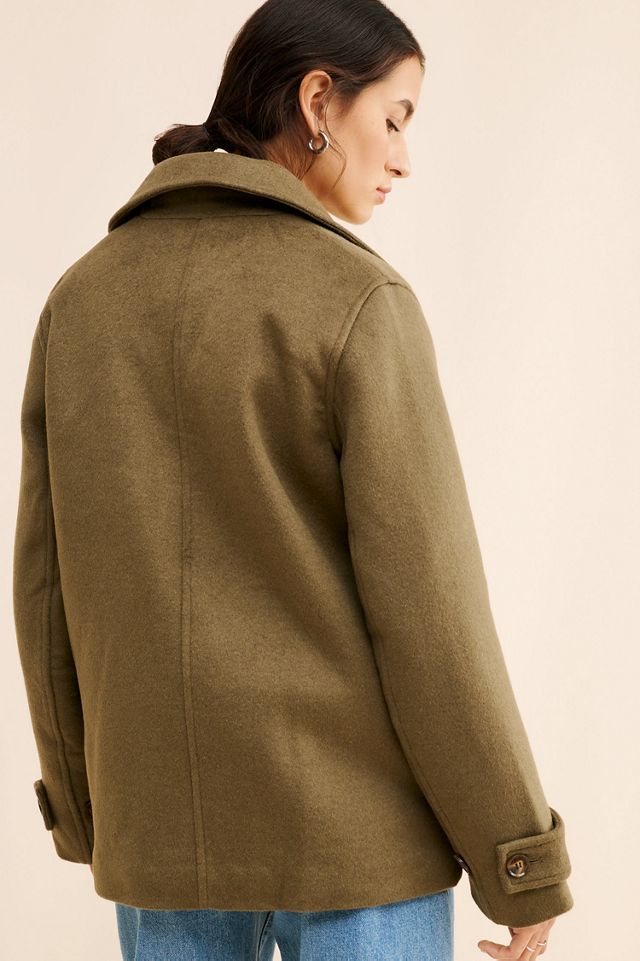 Samsøe Samsøe Safalla Wool Blend Double Breasted Jacket #1