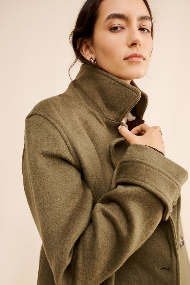 Samsøe Samsøe Safalla Wool Blend Double Breasted Jacket #2