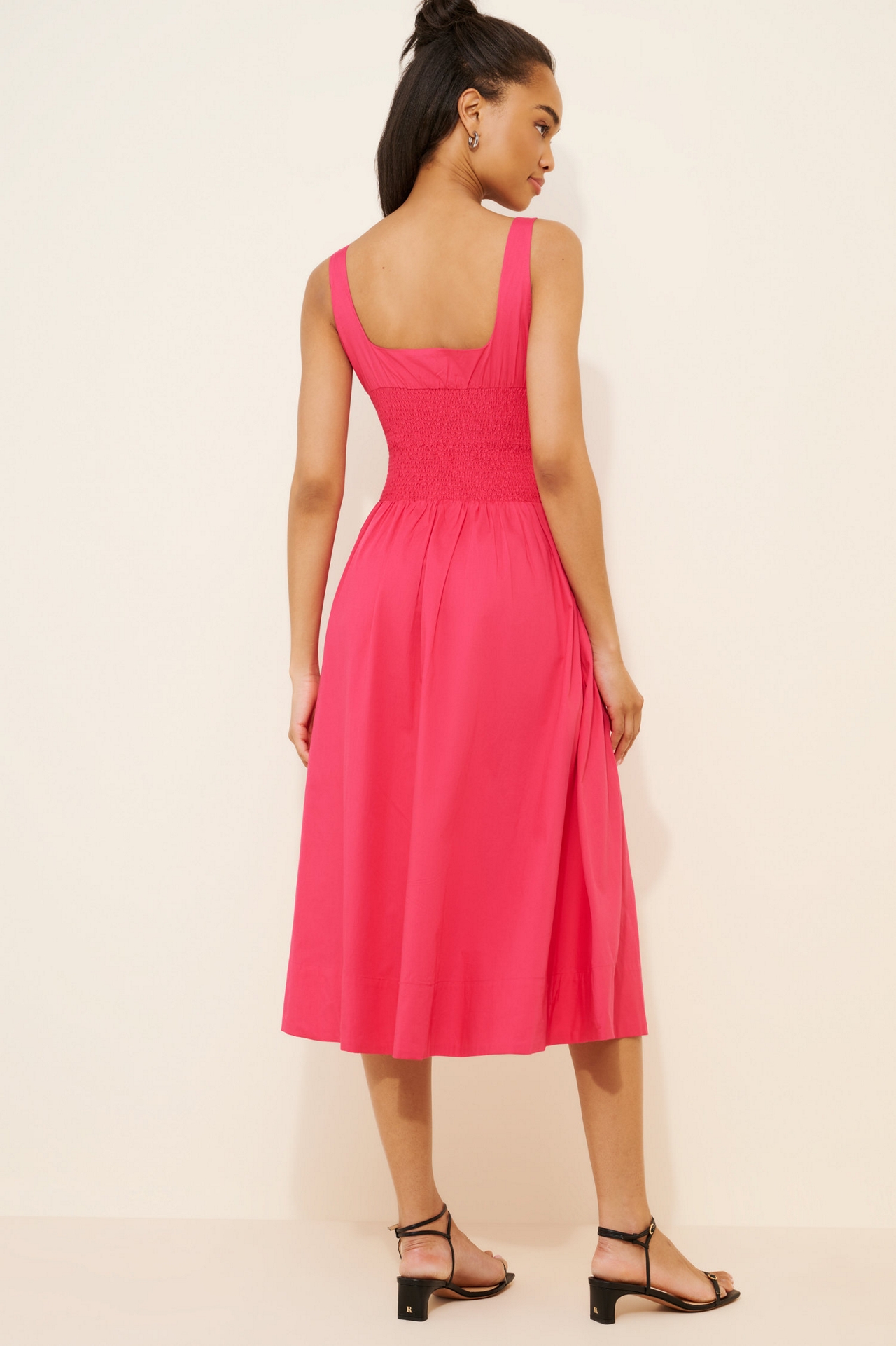 Square Neck Tommie Midi Dress