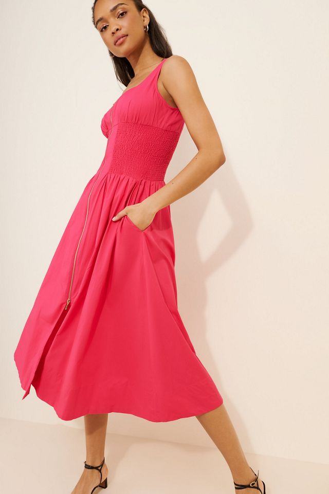 Square Neck Tommie Midi Dress | Anthropologie