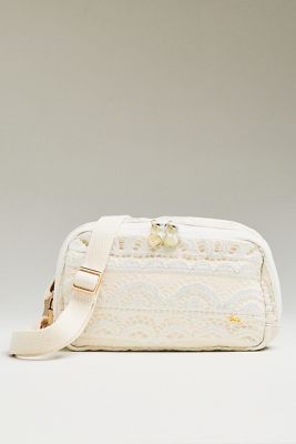 PQ Swim Vanilla Lace Crossbody Bag