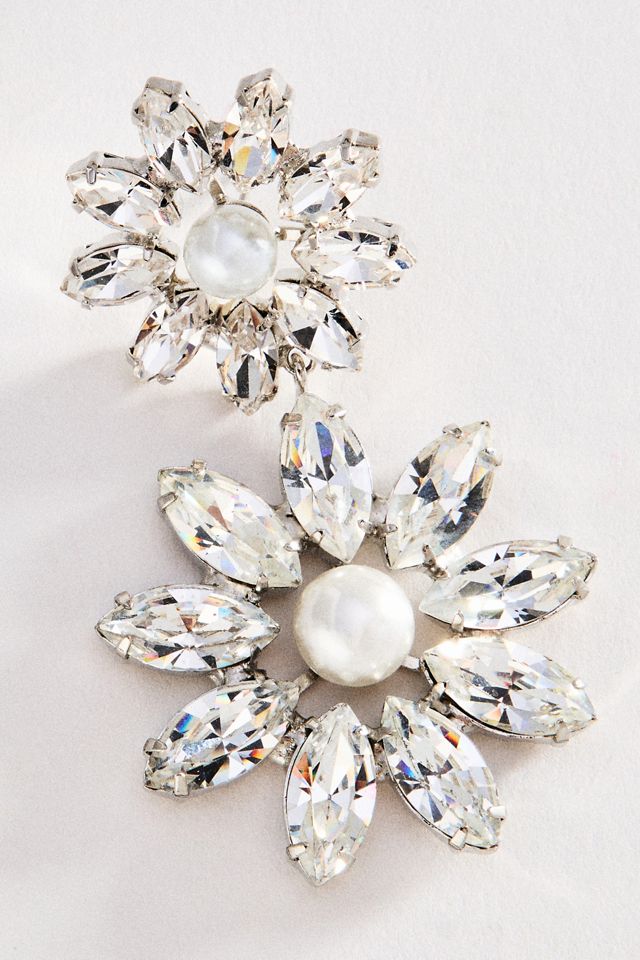 Lelet NY Zuri Crystal Drop Earrings #1