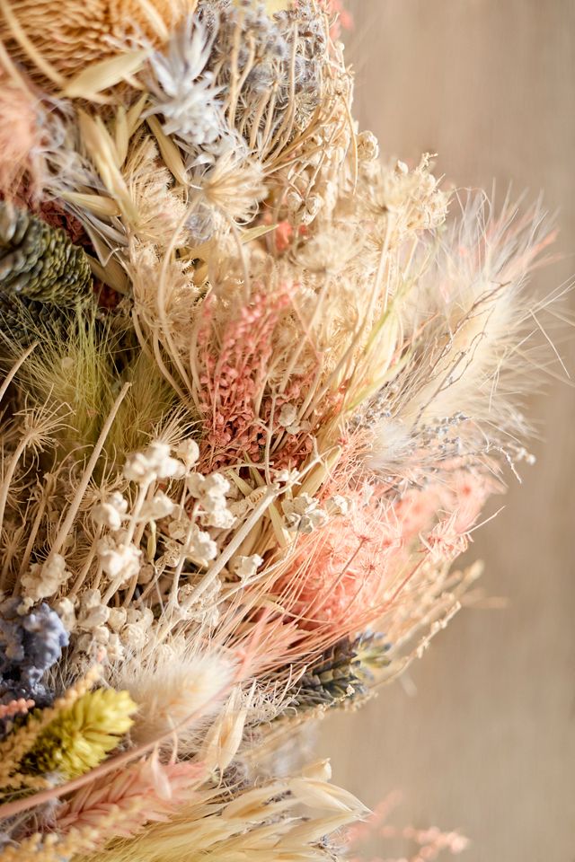 Pastel Candy Dried Wreath #3